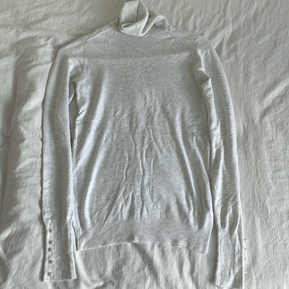 White turtleneck